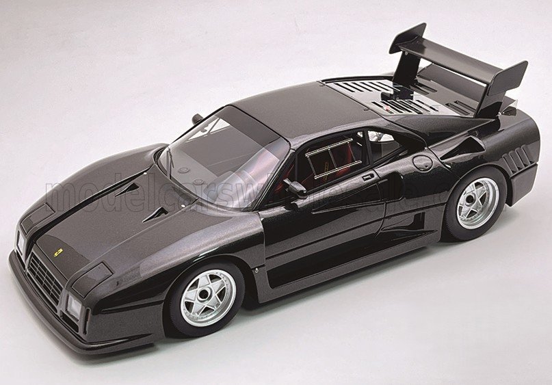 Tecnomodel テクノモデル 1/18 ミニカー レジン プロポーションモデル 1985年モデル フェラーリ FERRARI - 288 GTO EVOLUZIONE 1985 - SILVER WHEELS ブラック