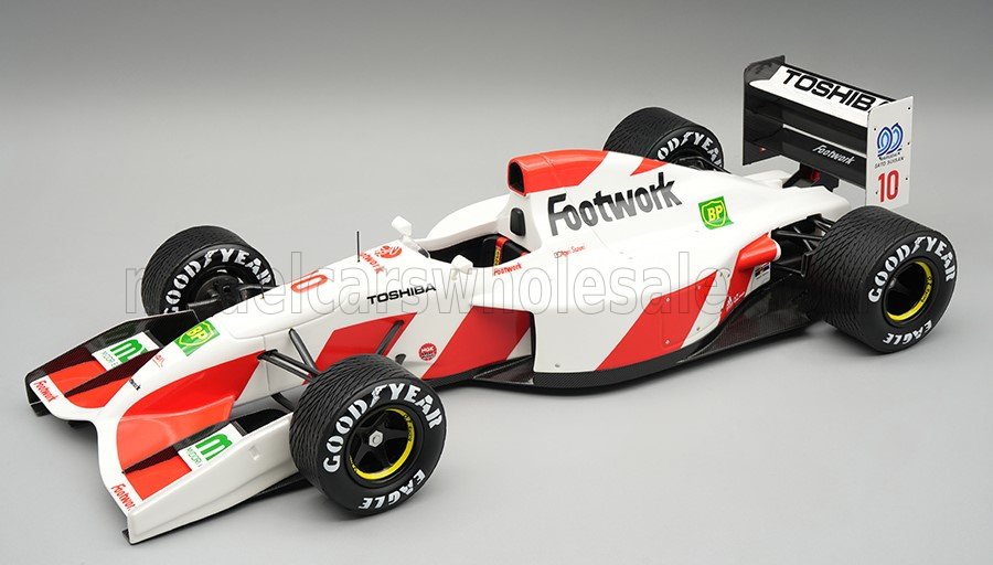 Tecnomodel テクノモデル 1/18 ミニカー レジン プロポーションモデル 1992年ベルギーGP フットワーク FOOTWORK - F1 FA13 MUGEN HONDA No.10 BELGIUM GP WITH RAIN TIRES (レインタイヤ仕様)1992 AGURI SUZUKI 鈴木亜久里|ディー・ティー・ダブリュー