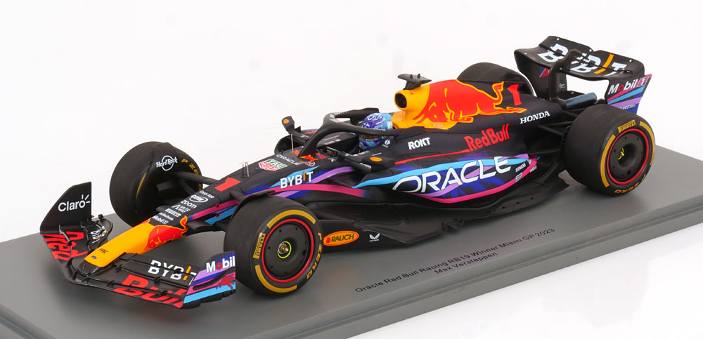 フェルスタッペン別注 ミニチャンプス 1/18 レッドブルRB19 カタールGP アウトレットセール】スパーク 1/18 レッドブル RB19 M