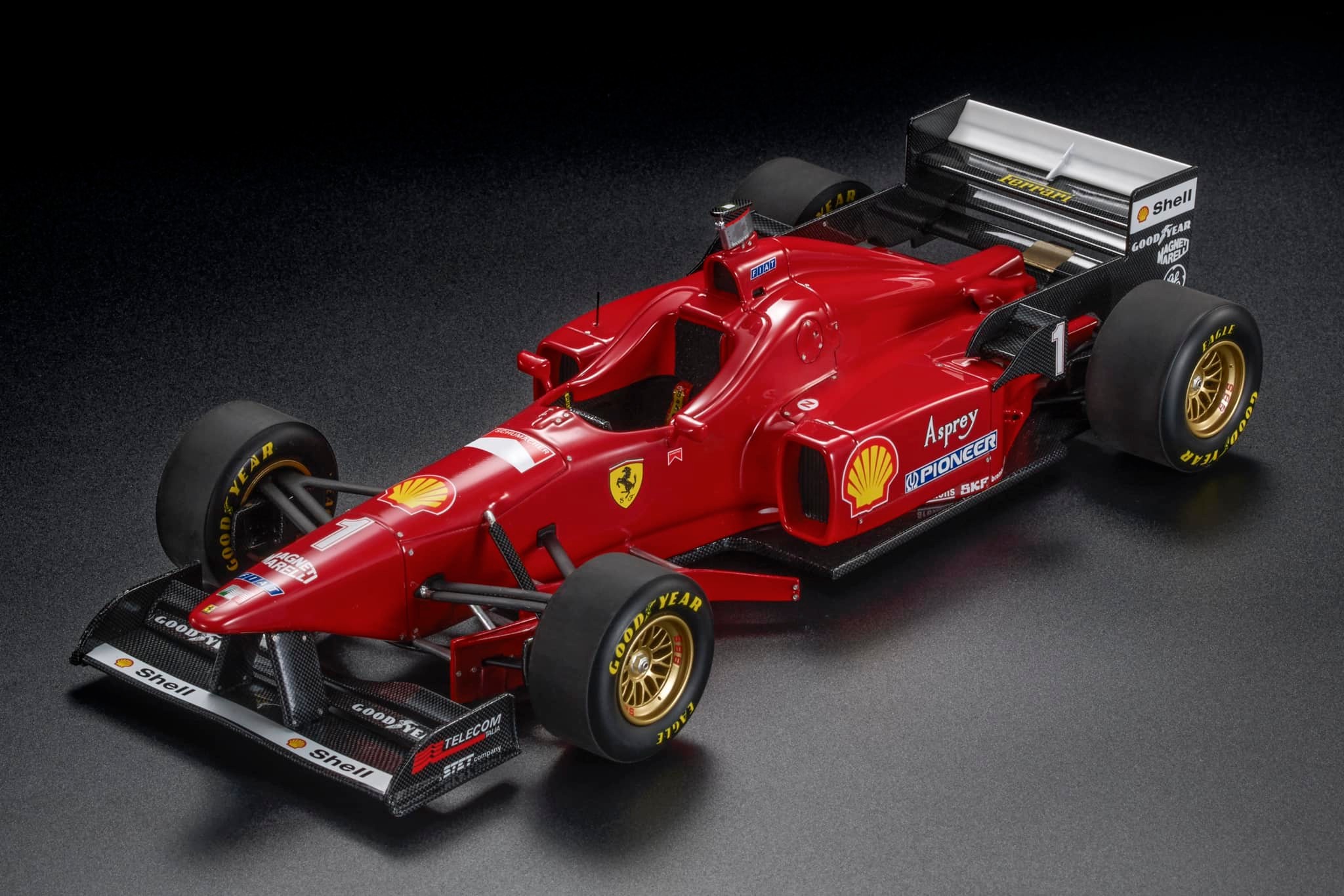 楽天市場】ミニカー 1/18 完成品 フェラーリ Ferrari F399 1999