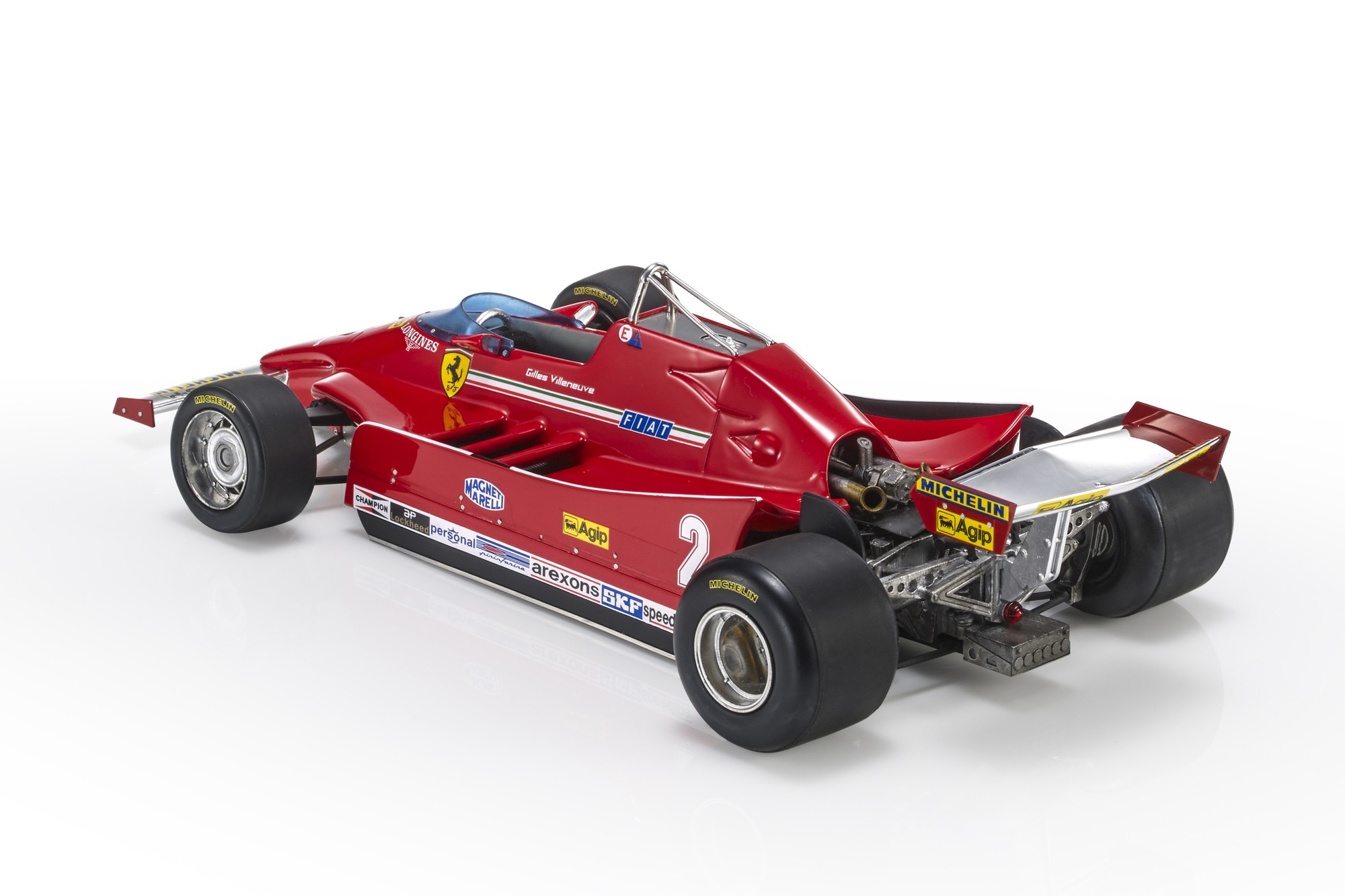 TOPMARQUES GP REPLICAS 18 フェラーリ 312 T5 1980 F1 #1 J