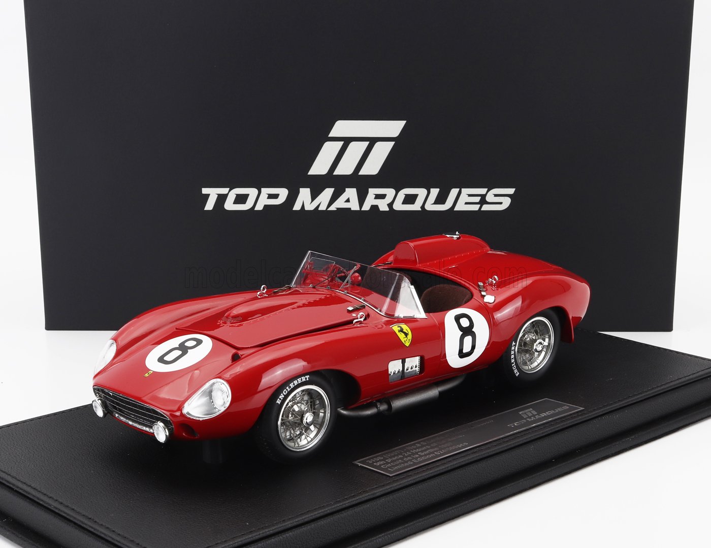 限定200台　TOPMARQUES 1/18 フェラーリ　330 P4 1/18 Top Marques 1967 Ferrari 330 P4 (Red) Test Car Resin