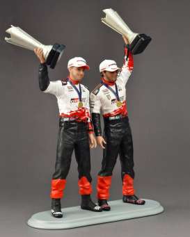 Sun Star 1/18scale フィギュア 2026年1月ラリー・モンテカルロ 優勝 #99 Driver: Oliver Solberg and Co-driver: Edmondson Elliott 1st 2026 Monte Carlo Rally, Toyota GR Yaris Rally1｜ディー・ティー・ダブリュー