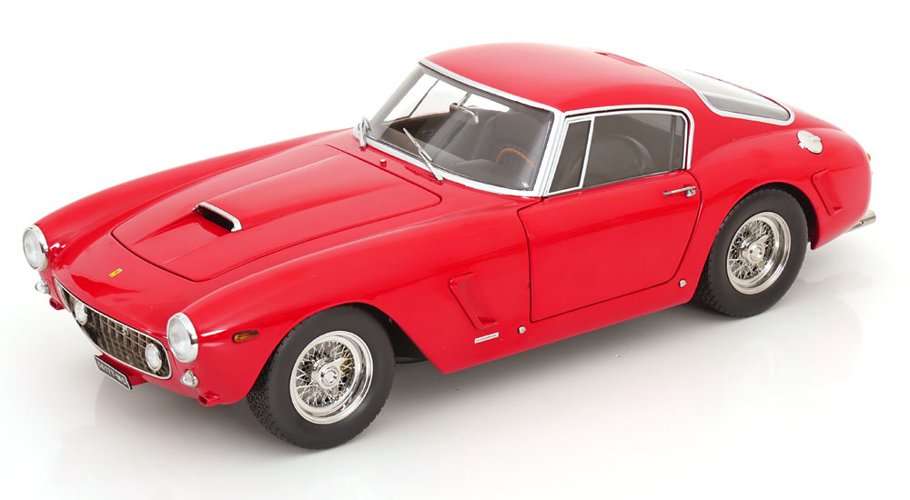 KK Scale 1/12 ミニカー ダイキャストモデル 1961年モデル フェラーリ FERRARI - 250GT SWB 3.0L V12 COUPE COMPETIZIONE 1961 レッド|ディー・ティー・ダブリュー