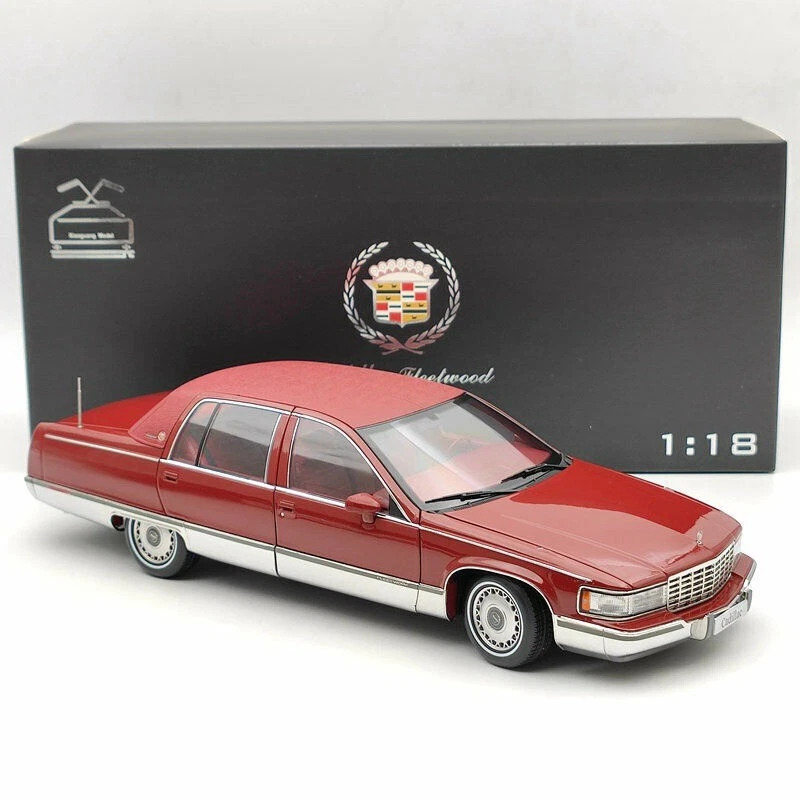 XiaoGuang Model 1/18 ミニカー ダイキャストモデル 1994年モデル キャディラック Cadillac Fleetwood 1994 レッド|ディー・ティー・ダブリュー