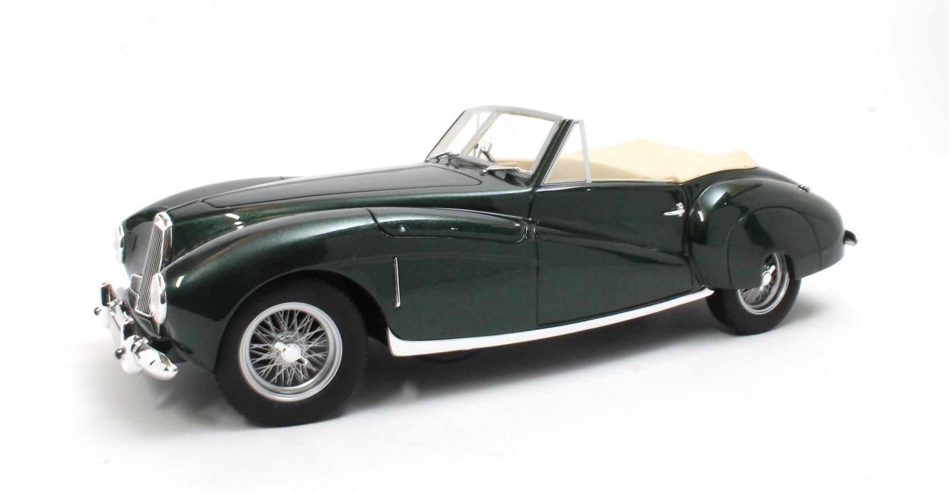 Cult Models カルトモデル 1/18 ミニカー レジン プロポーションモデル 1949年モデル アストンマーチン ASTON MARTIN - 2L SPORTS SPIDER CABRIOLET OPEN 1949 グリーンメタリック｜ディー・ティー・ダブリュー