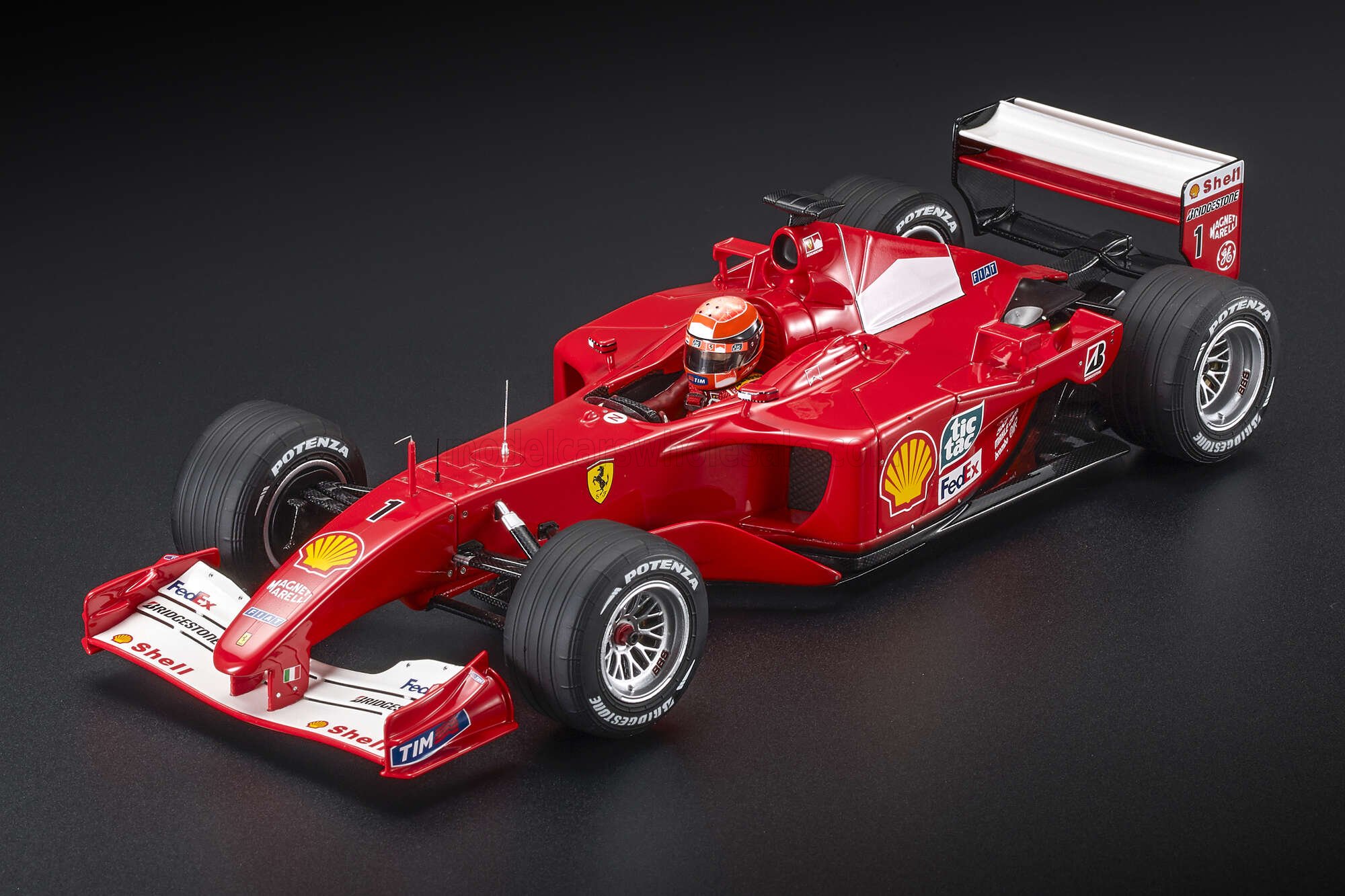 GP Replicas 1/18 ミニカー レジン プロポーションモデル 2001年モナコGP 優勝モデル ワールドチャンピオン フェラーリ FERRARI - F1 F2001 No.1 WORLD CHAMPION WINNER MONACO GP 2001 MICHAEL SCHUMACHER ドライバーフィギャー付き|ディー・ティー・ダブリュー