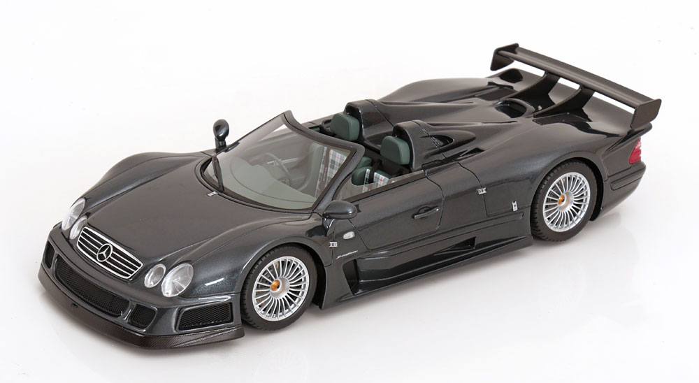 GT Spirit gts960 1/18 ミニカー レジン プロポーションモデル 1998年モデル メルセデスベンツ MERCEDES BENZ - CLK-CLASS GTR ROADSTER 1998 グレー|ディー・ティー・ダブリュー