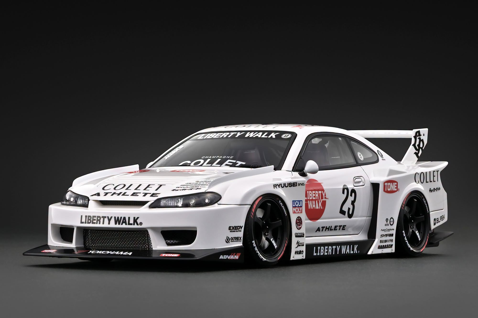 Ignition Model イグニッションモデル 1/18 ミニカー レジン・プロポーションモデル 2025年モデル Nissan LB-Super Silhouette S15 SILVIA|ディー・ティー・ダブリュー