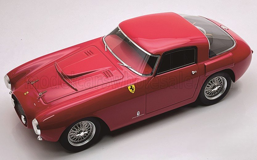 Tecnomodel テクノモデル 1/18 ミニカー レジン プロポーションモデル 1953年モデル フェラーリ FERRARI - 250MM COUPE 1953 - Rosso Rorsa フェラーリレッド｜ディー・ティー・ダブリュー