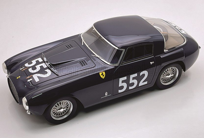 Tecnomodel テクノモデル 1/18 ミニカー レジン プロポーションモデル 1954年ミッレミリア フェラーリ FERRARI - 250MM COUPE No.552 MILLE MIGLIA 1954 VITTORIO COLOCCI - GIUSEPPE MARIA FAVERO|ディー・ティー・ダブリュー