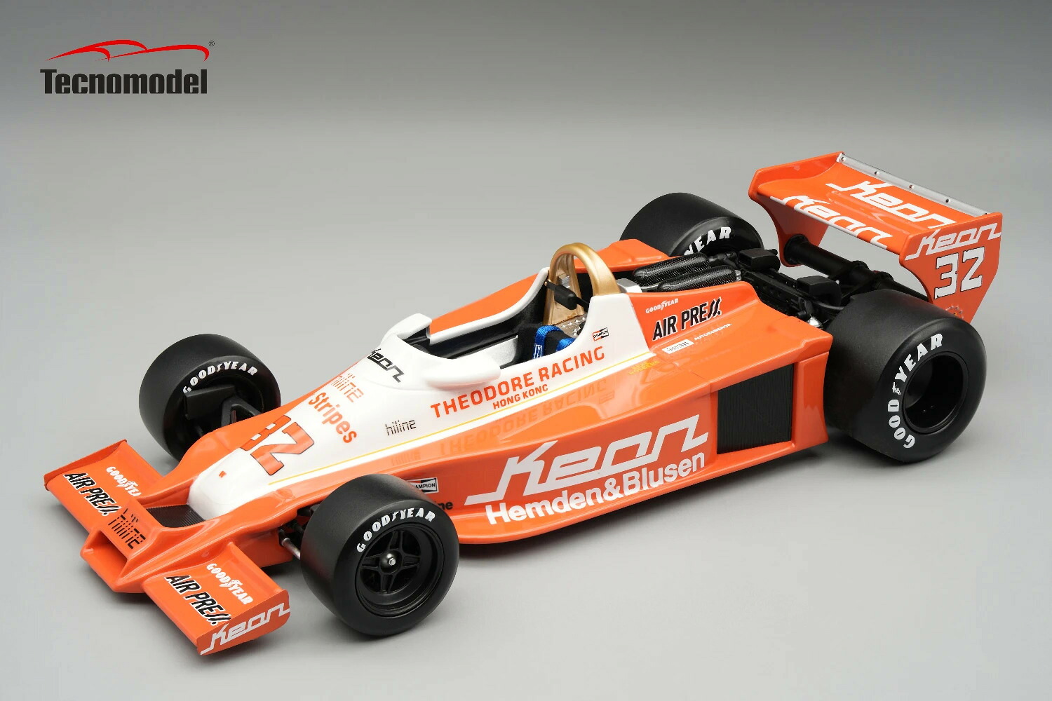 Tecnomodel テクノモデル 1/18 ミニカー レジン プロポーションモデル 1978年ドイツGP ウォルター・ウルフ・レーシング WOLF - F1 WR3 No.32 GERMAN GP 1978 KEKE ROSBERG｜ディー・ティー・ダブリュー