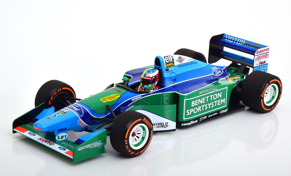 楽天市場】ミニチャンプス 1/43 ベネトン フォード F1 B194