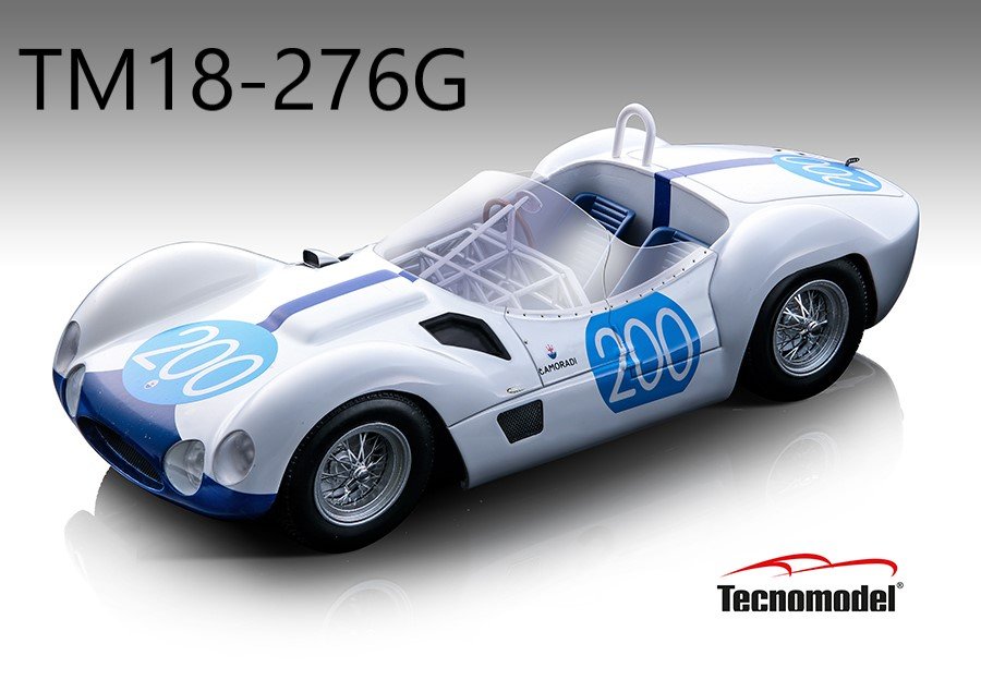 楽天市場】テクノモデル 1/18 マセラティ バードケージ ティポ 61 優勝