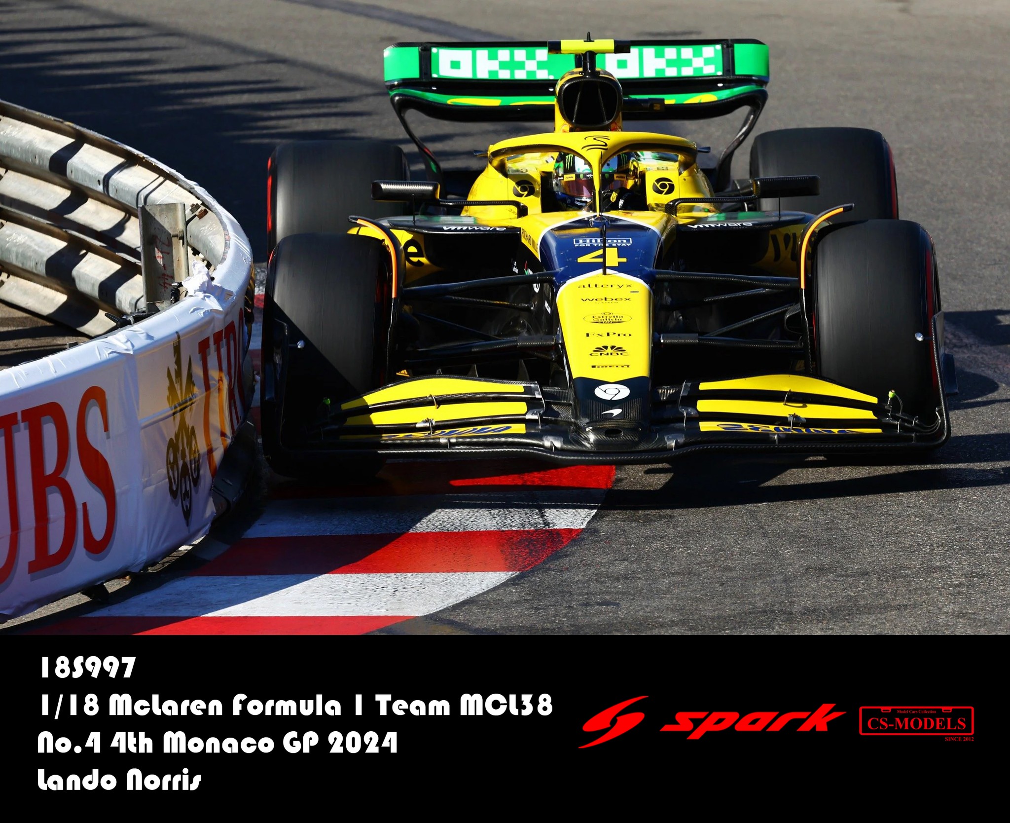 スパーク SPARK マクラーレン Mclaren MCL34 予約] SEVEN COLLECTION特注スパーク 1/43 マクラーレン MCL34