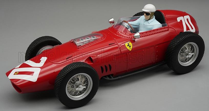 Tecnomodel テクノモデル 1/18 ミニカー レジン プロポーションモデル 1960年モンツァ・イタリアGP フェラーリ FERRARI - F1 DINO 246/256 TEAM SCUDERIA FERRARI No.20 WINNER MONZA ITALY GP (with pilot figure) 1960 PHILIP HILL ドライバーフィギュア付き|ディー・ティー・ダブリュー