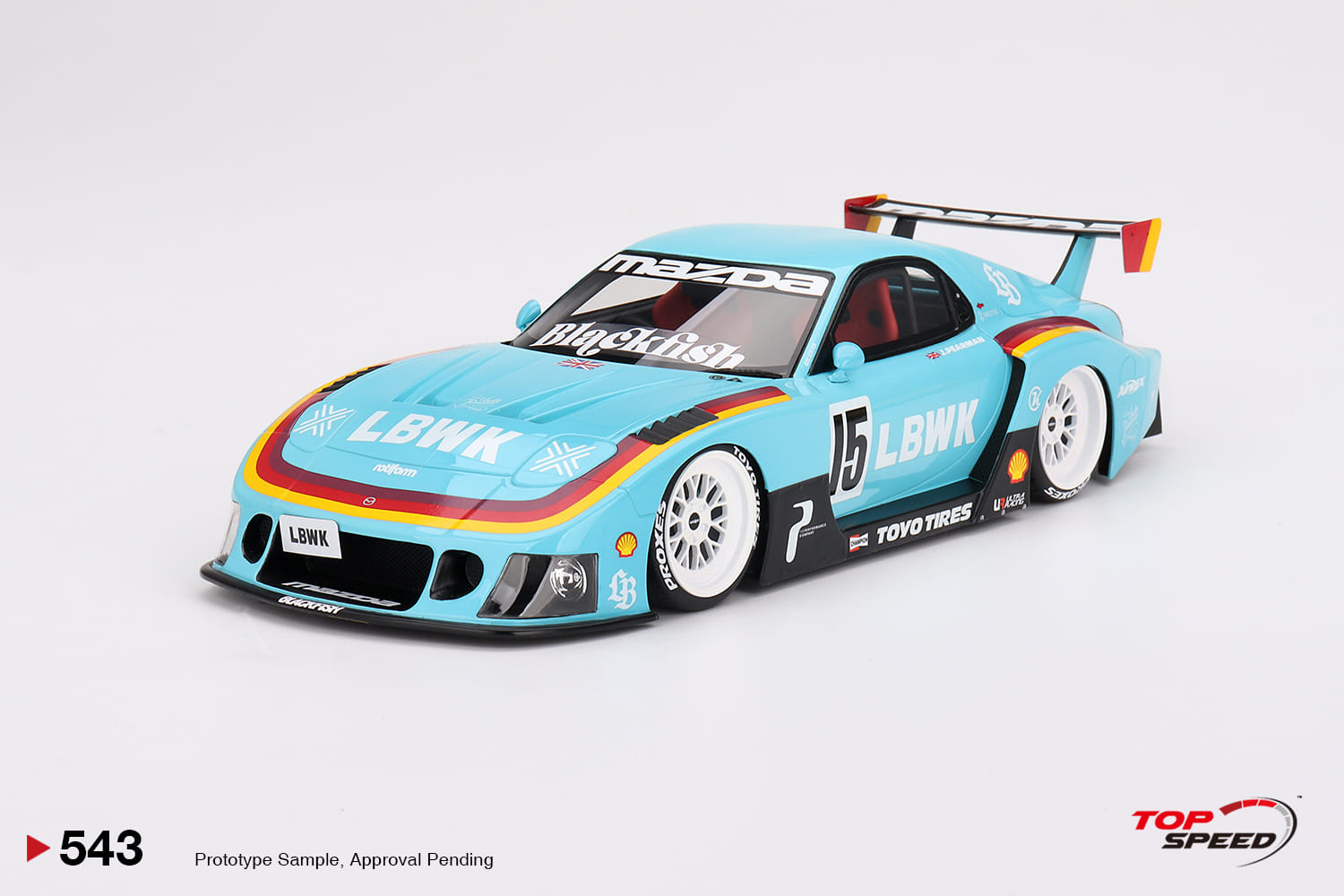 楽天市場】TopSpeed 1/18 マツダ RX-7 GTO No.1 1990 IMSA