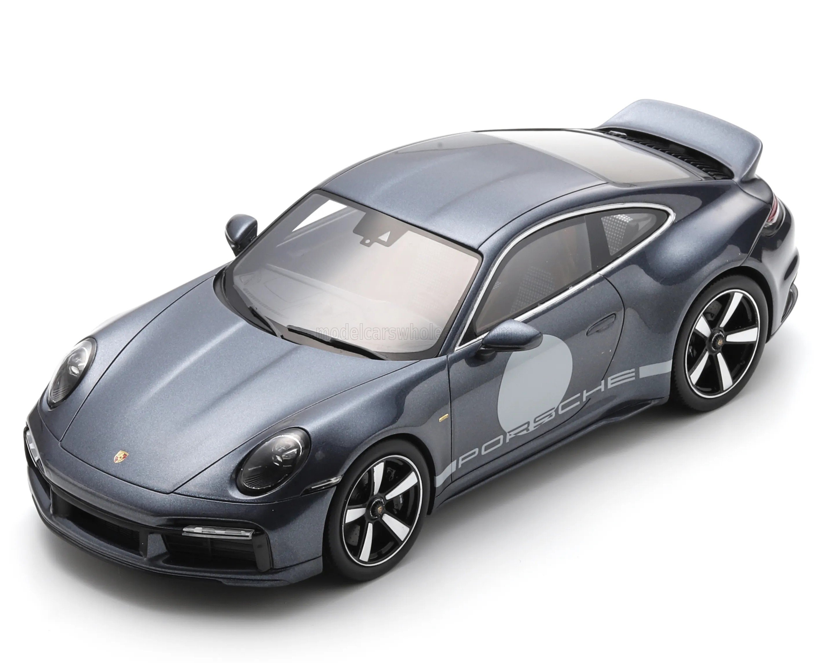 Spark 1/18 ミニカー レジン プロポーションモデル 2022年モデル ポルシェ PORSCHE - 911 992 SPORT CLASSIC COUPE 2022 - YACHTING BLUE ブルー