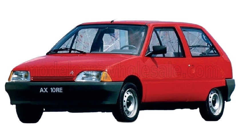 Norev ノレヴ 1/18 ミニカー ダイキャストモデル 1986年モデル シトロエン CITROEN - AX 10 RE 1986 レッド
