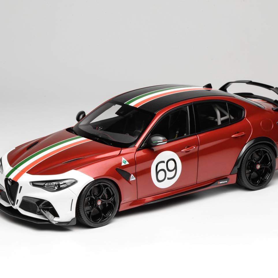 楽天市場】モーターヘリックス 1/18 アルファロメオ ジュリア GTA V6