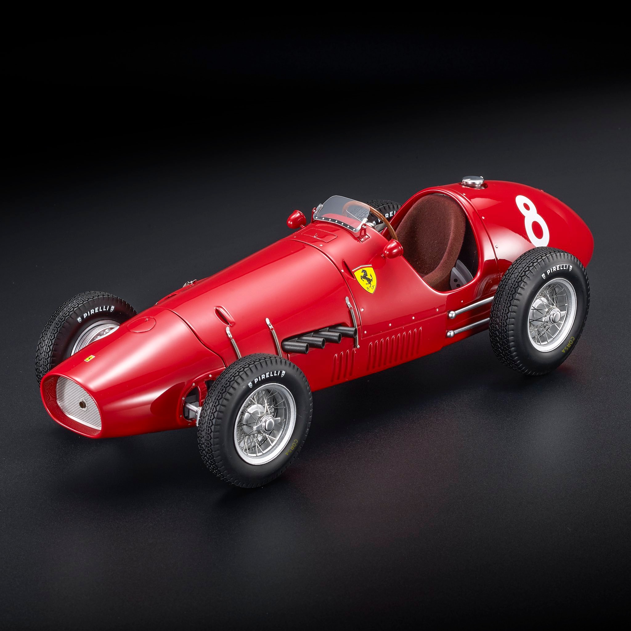 GP Replicas 1/12 ミニカー レジン プロポーションモデル 1952年フランスGP 優勝モデル フェラーリ FERRARI - F1 500 F2 WORLD CHAMPION No.8 WINNER FRANCE GP 1952 ALBERTO ASCARI