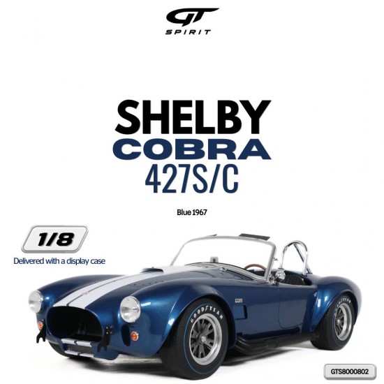 GT Spirit gts800802 1/8 ミニカー レジン プロポーションモデル 1967年モデル シェルビー SHELBY COBRA 427 S/C SPIDER OPEN 1967