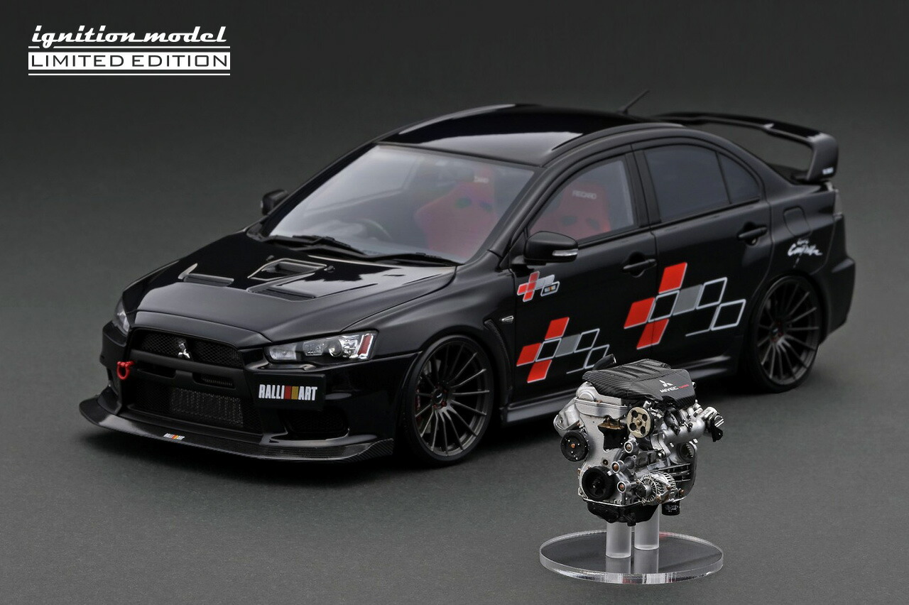 楽天市場】イグニッション 1/18 三菱 ランサーエボリューション 9