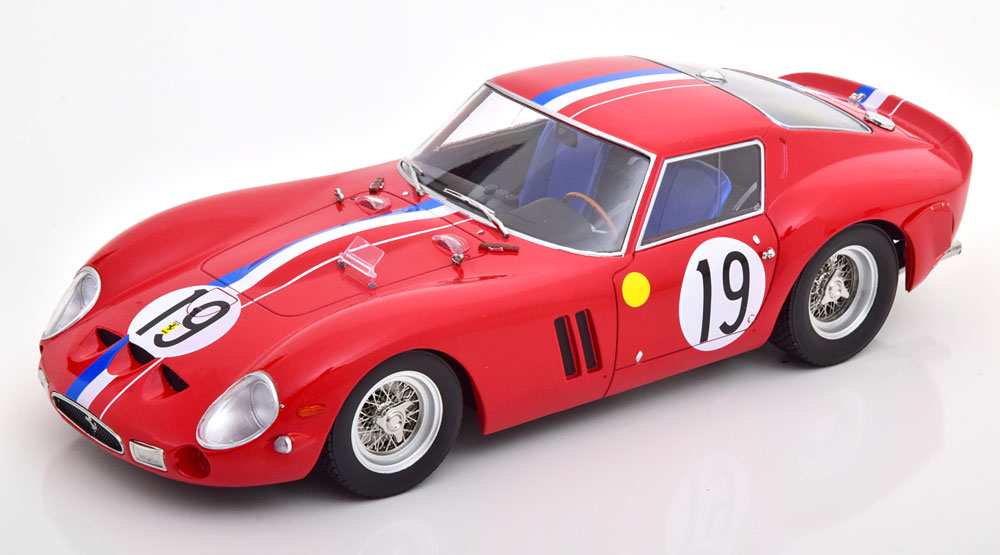 楽天市場】ミニカー 1/18 フェラーリ ミニカー フェラーリ 250GTO ＃19