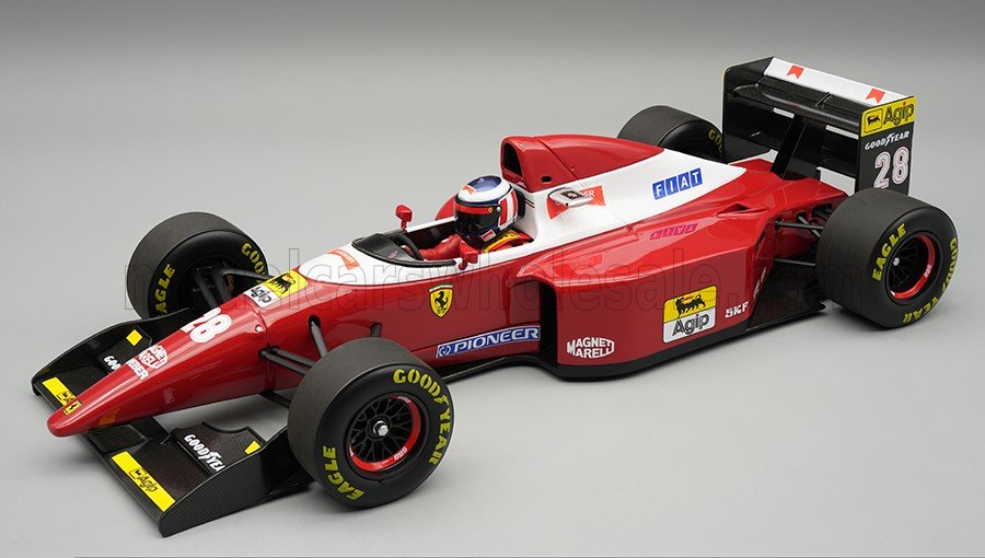 Tecnomodel テクノモデル 1/18 ミニカー レジン プロポーションモデル 1993年ドイツGP フェラーリ FERRARI - F1 F93A TEAM SCUDERIA FERRARI No.28 GERMAN GP 1993 GERHARD BERGER ゲルバルト・ベルガー ドライバーフィギュア付き