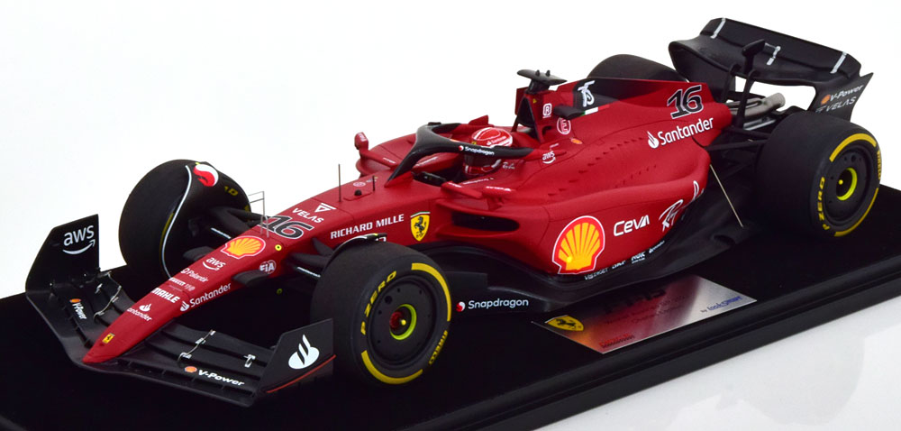 楽天市場】ルックスマート 1/18 フェラーリ F1-75 #55 4th
