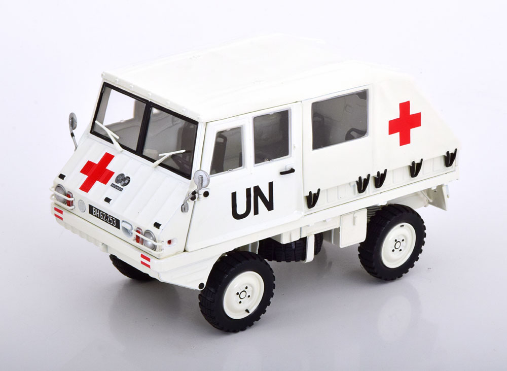 楽天市場】シュコー 1/18 シュタイアー プフ ハフリンガー UN ホワイト