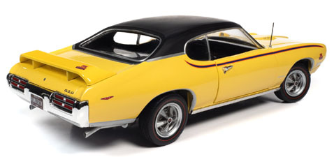 Autoworld オートワールド 1 18 ミニカー ダイキャストモデル 1969年モデル ポンティアック Gto ジャッジ ゴールデンロットイエロー ブラック Painfreepainrelief Com