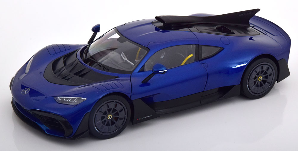 NZG 1/18 ミニカー ダイキャストモデル 2023年モデル メルセデスベンツ MERCEDES BENZ - ONE AMG (C298) 2023 BRILLANT BLUE ブルー
