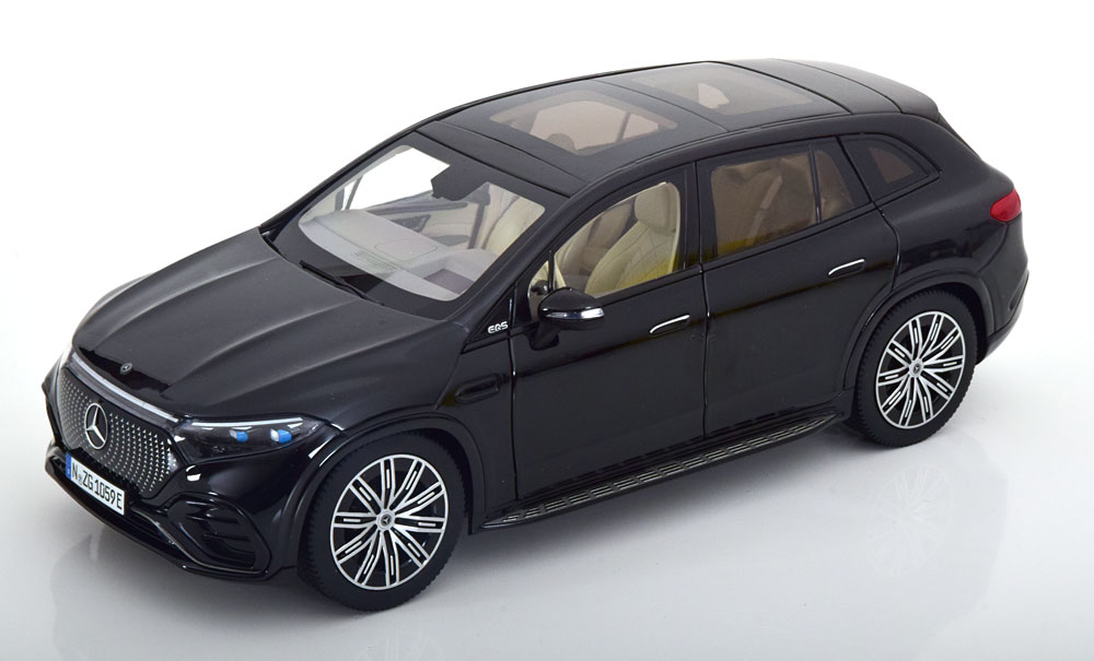 楽天市場】ミニカー 1/18 メルセデスベンツ EQE 銀 1/18 NZG MERCEDES