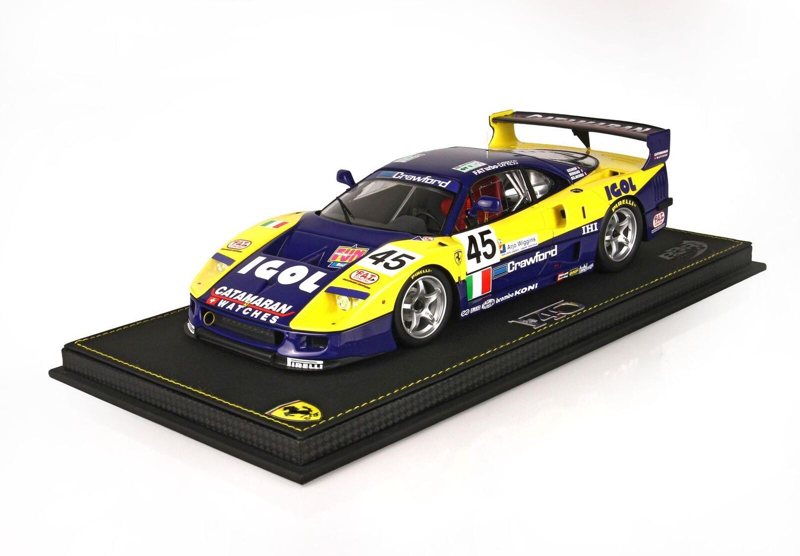 BBR 1/18 フェラーリ365GTB/4 ル・マン1977 ケース付き お取り寄せ商品】 BBR P18139HV 1/18 Ferrari F40 LM Le Mans