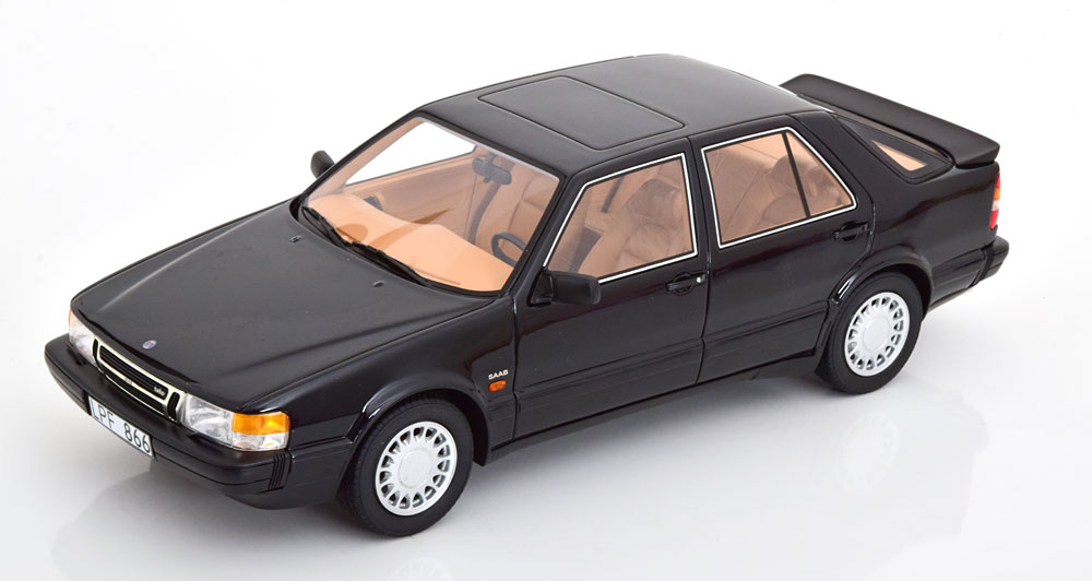 Cult Models カルトモデル 1/18 ミニカー レジン プロポーションモデル 1984年モデル サーブ SAAB - 9000 TURBO 1984 ブラックメタリック