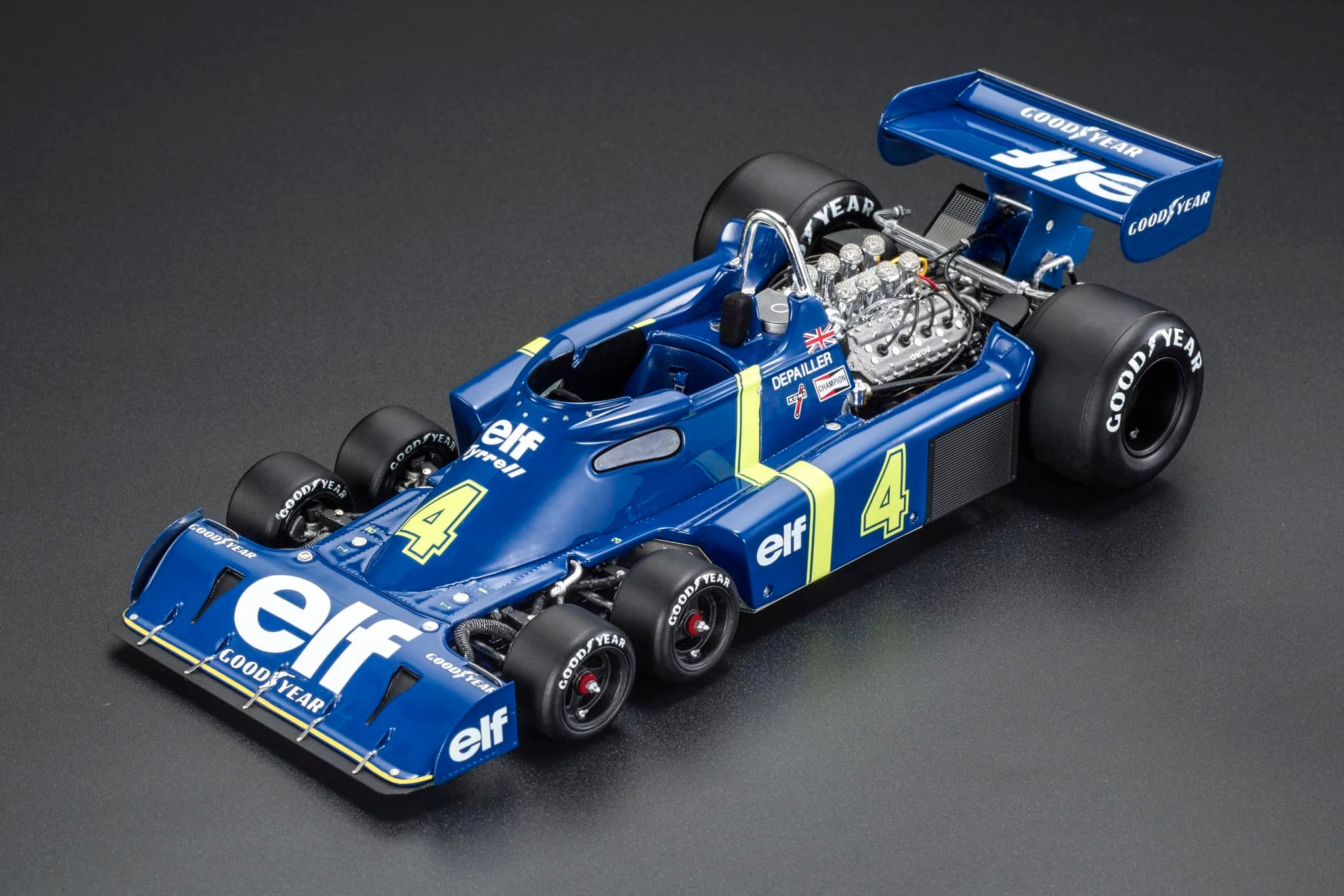 ロニー・ピーターソン ティレル P34 6輪車 ／ 3,500台限定品 1/43 ロニー・ピーターソン ティレル P34 6輪車 ／ 3,500台限定品 1