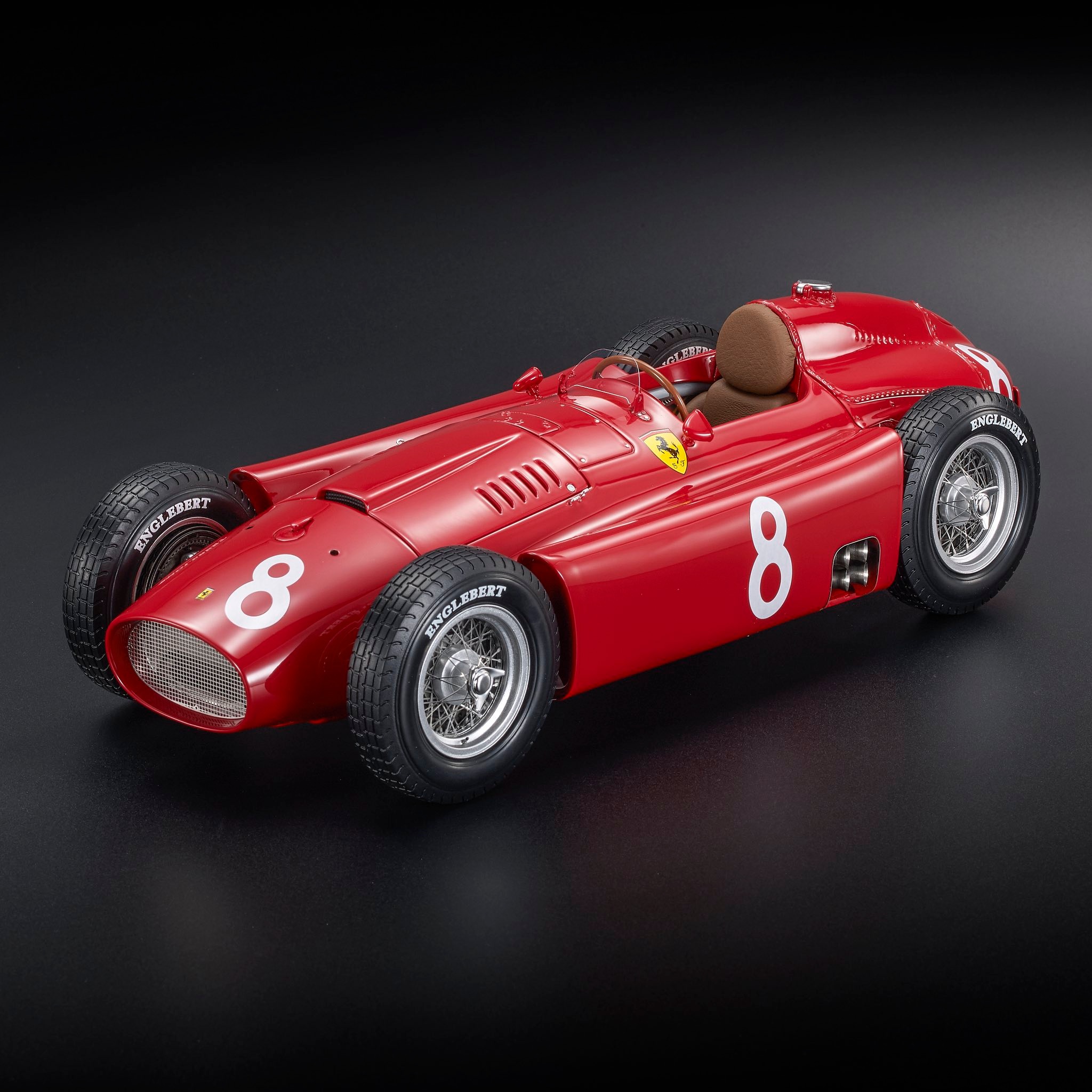 GP Replicas 1/12 ミニカー レジン プロポーションモデル 1956年ベルギーGP 優勝モデル フェラーリ FERRARI - F1 D50 No.8 WINNER BELGIUM GP 1956 PETER COLLINS