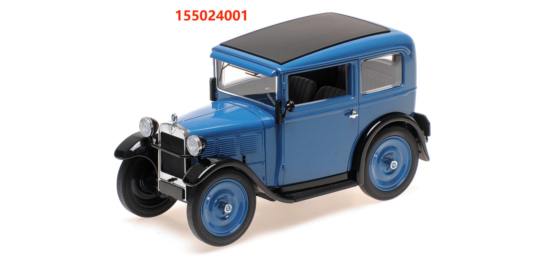 Minichamps ミニチャンプス 1/18 ミニカー ダイキャストモデル 1928年モデル BMW ディクシー DIXI 1928 ダークブルー