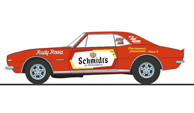 ACME 1/18 ミニカー ダイキャストモデル 1967年モデル シボレー カマロ Chevrolet Camaro RS/SS 1967 Schmidt's Drag Team 29,585円