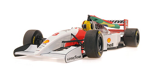 Minichamps ミニチャンプス 1/18 2024年5月エミリア・ロマーニャGP アイルトン・セナ追悼 McLAREN - F1 FORD MP4/8 V8 TEAM MARLBORO No.8 IMOLA GP 18-05-2024 TRIBUTE AYRTON SENNA WITH FLAG AND STANDING FIGURE 2024 SEBASTIAN VETTEL S.ヴェテル・フィギュア付き|ディー・ティー・ダブリュー