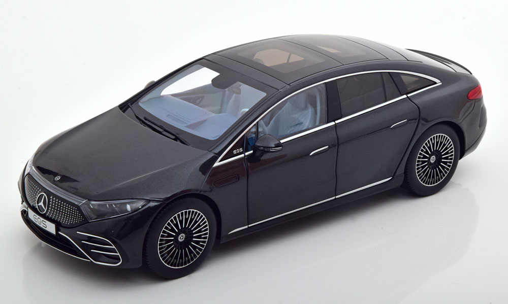 メルセデスベンツ・ディーラーモデルアクセサリーモデル NZG 1 18 ミニカー ダイキャストモデル 2022年モデル メルセデスベンツ MERCEDES BENZ - EQS AMG LINE (V297) 2022