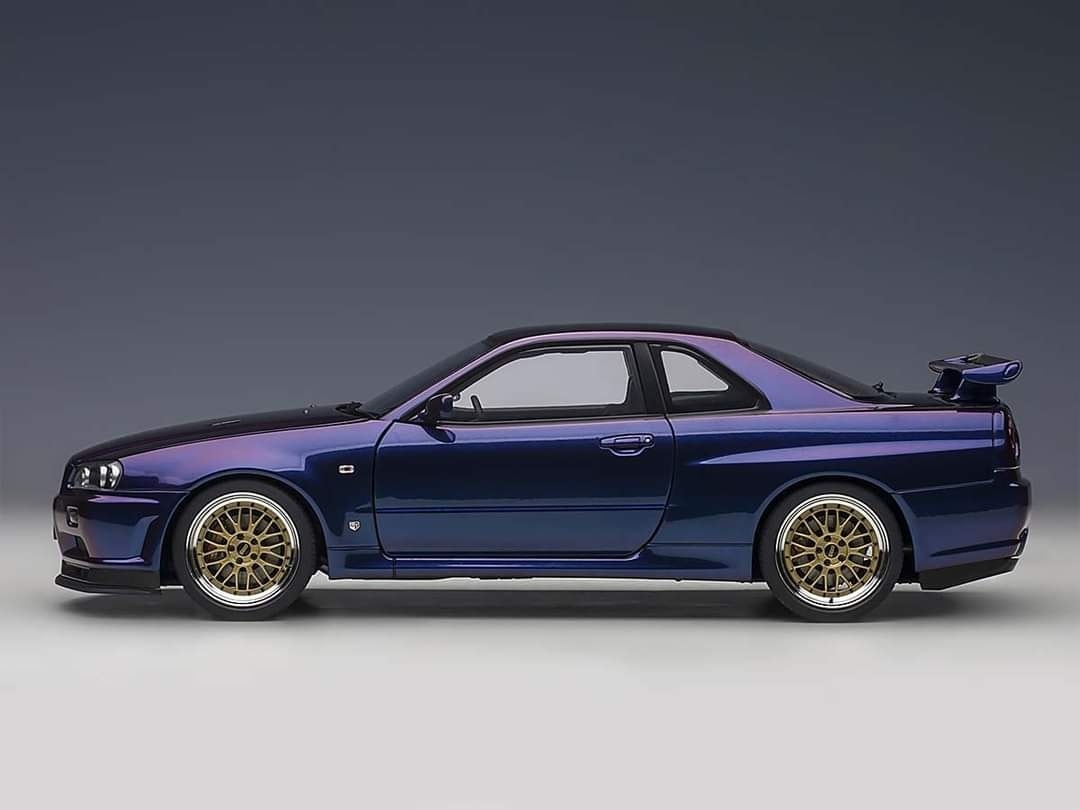 ○ 1/18 ニッサン スカイライン GT-R ( R34 ) 〓 JGTC 2001