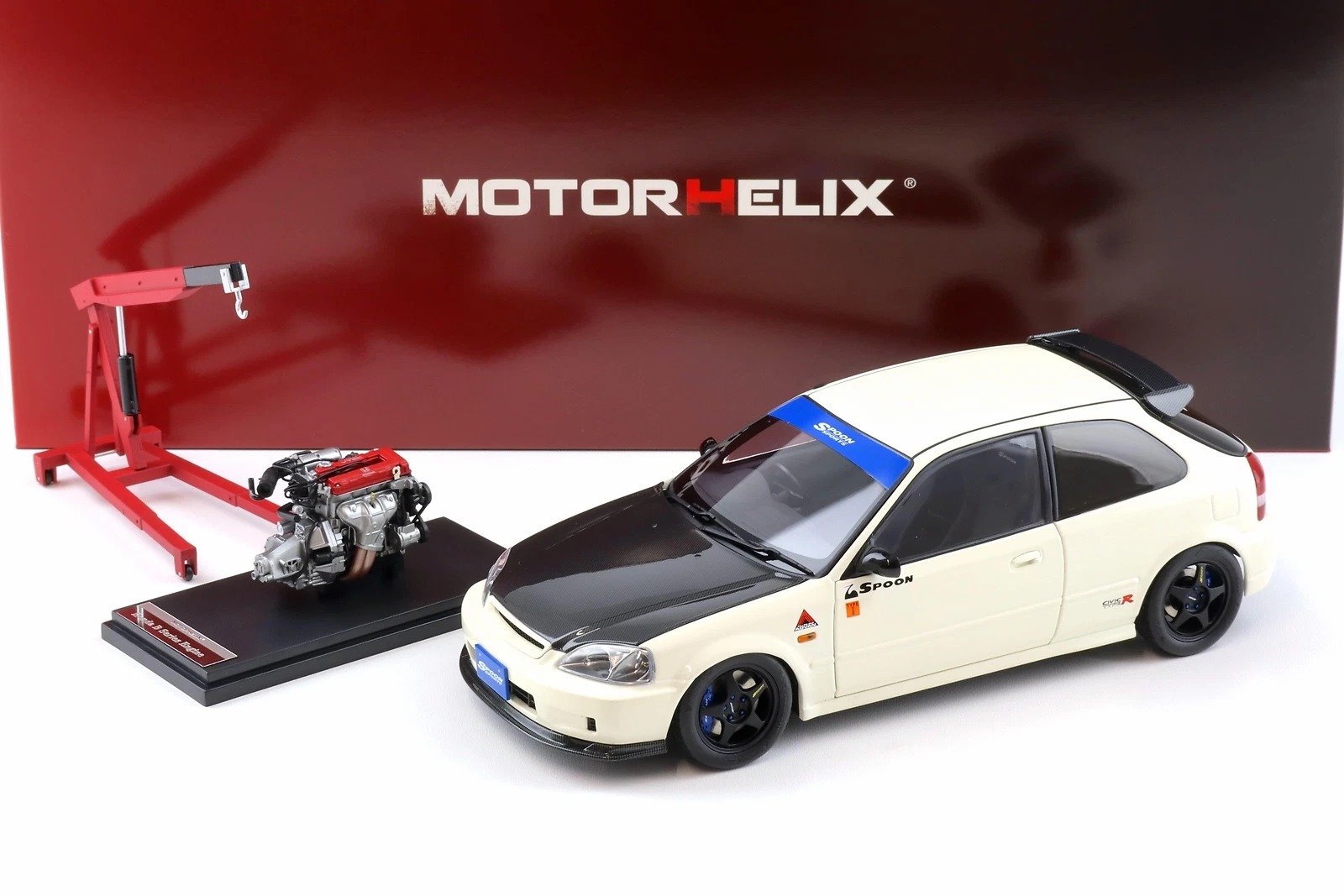 楽天市場】MOTORHELIX 1/18 ホンダ シビック タイプR EK9 MUGEN