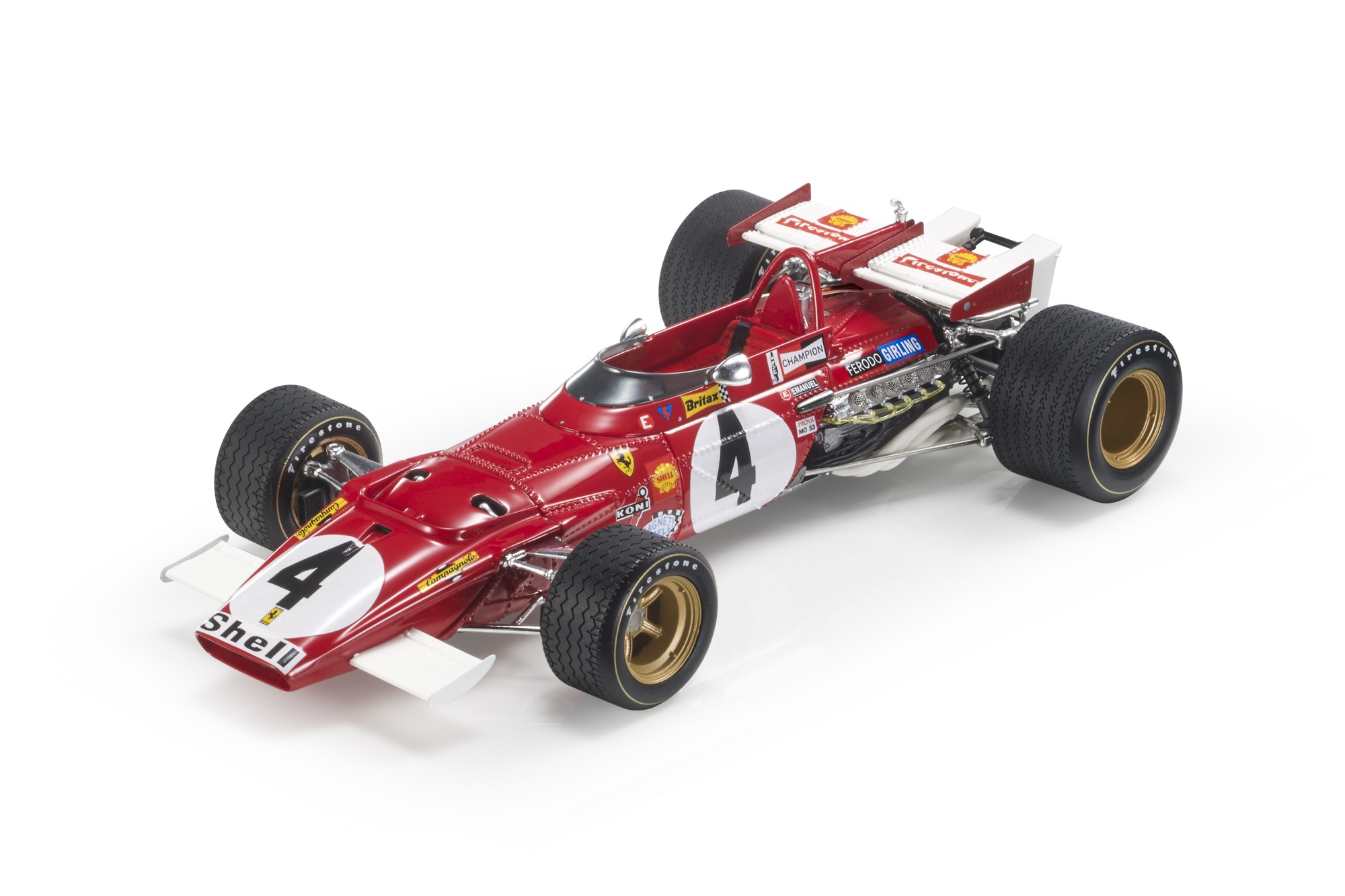 円 96 Off Gp Replicas 1 18 ミニカー レジン プロポーションモデル 1970年イタリアgp 優勝モデル フェラーリ Ferrari F1 312b 3 0 F12 Scuderia Spa Sefac No 4 Winner Italy Monza 1970 Clay Regazzoni