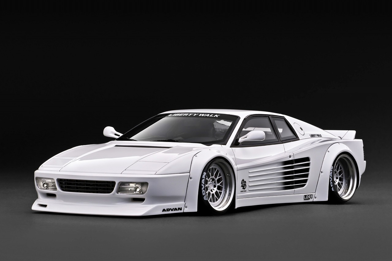 Ignition Model イグニッションモデル 1/18 ミニカー レジン プロポーションモデル LB-WORKS Ferrari 512 ホワイト｜ディー・ティー・ダブリュー