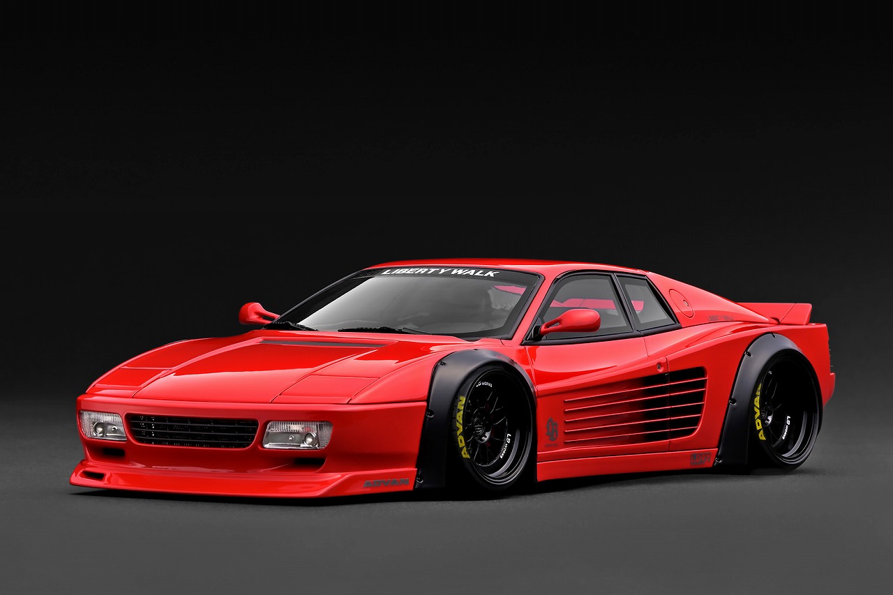 Ignition Model イグニッションモデル 1/18 ミニカー レジン プロポーションモデル LB-WORKS Ferrari 512 レッド