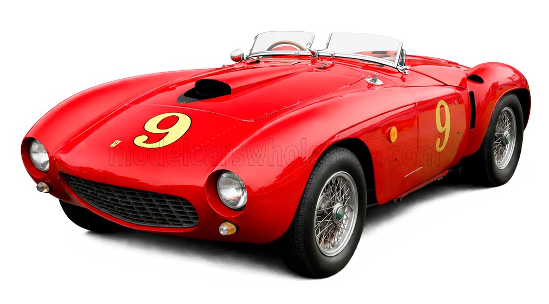 CMC 1/18 ミニカー ダイキャストモデル 1954年SAVANNAH GP フェラーリ FERRARI - 375MM SPIDER No.9 SAVANNAH GP 1954 WILLIAM SPEAR