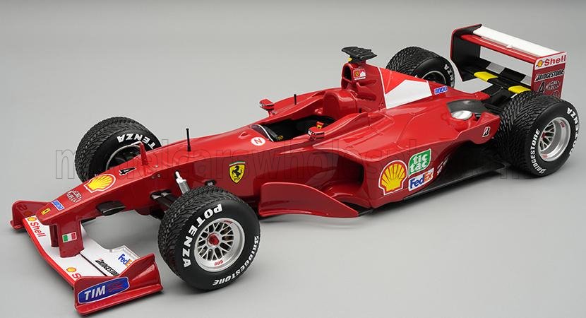 Tecnomodel テクノモデル 1/18 ミニカー レジン プロポーションモデル 2000年ドイツ・ホッケンハイムGP 優勝モデル フェラーリ FERRARI - F1 F2000 No.4 WINNER GERMAN HOCKENHEIM GP WITH RAIN TIRES 2000 RUBENS BARRICHELLO ルーベンス・バリチェロ