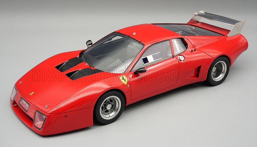 Tecnomodel テクノモデル 1/18 ミニカー レジン プロポーションモデル 1979年モデル フェラーリ FERRARI - 512BB LM PRESS VERSION 1979 レッド｜ディー・ティー・ダブリュー
